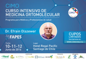 Curso Intensivo de Medicina ortomolecular CIMO 2016 CasaFen