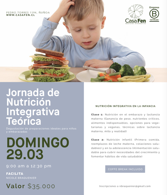 Nutrición integrativa en la infancia - casafen