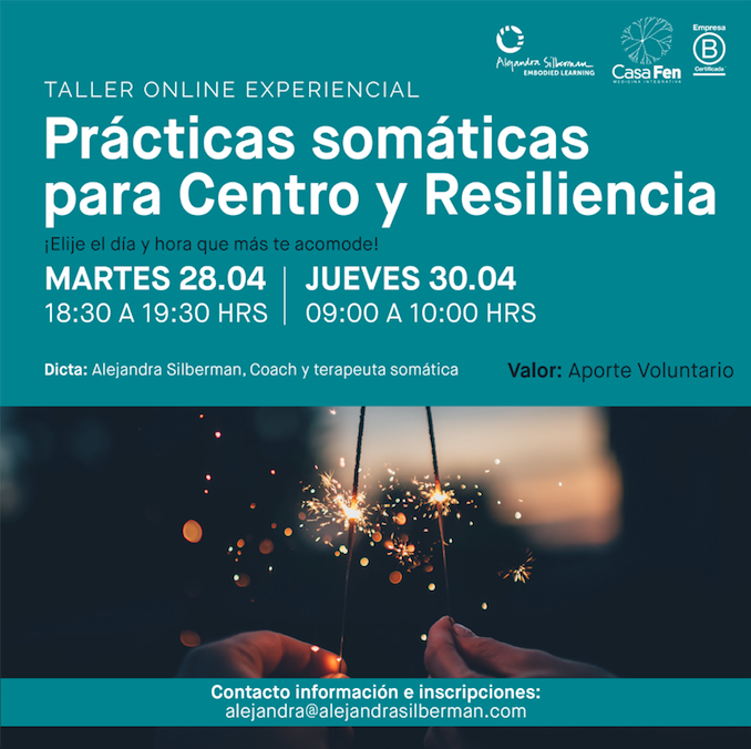 Taller online Experiencial de Centro y Resiliencia - CasaFen