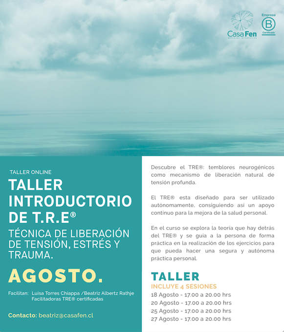 Taller TRE®-Ejercicios para la liberación de la tensión, el estrés y el trauma - CasaFen